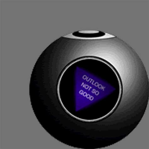 Chances are not good according to the Magic 8 ball